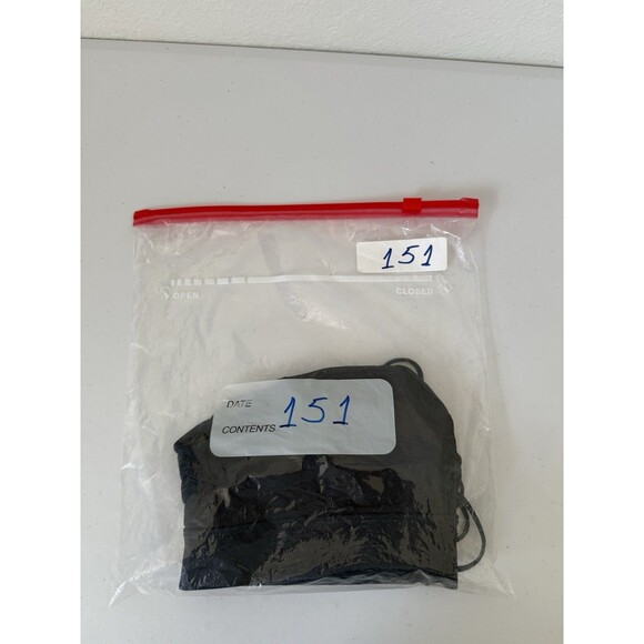 Lululemon Anew Bra Womens Size 10 Navy Blue Sporty Sheer Mesh Sports Bra LWAGFS - Picture 6 of 6